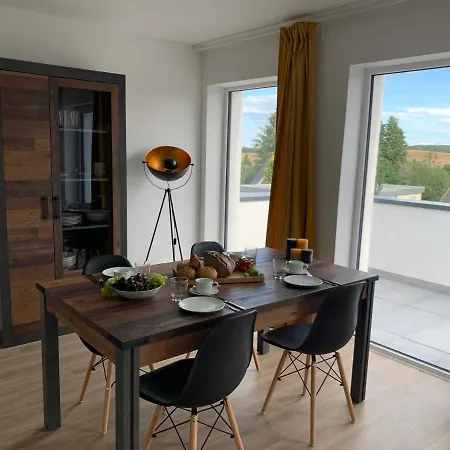 アパート Eifel24, Neu, Modern Mit Dachterrasse *